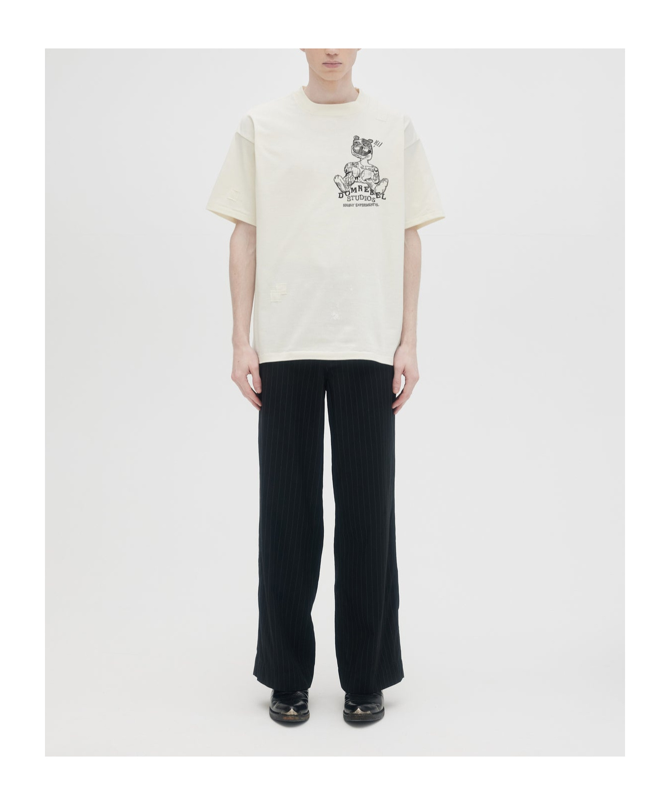 Domrebel Short-sleeved T-shirt In White