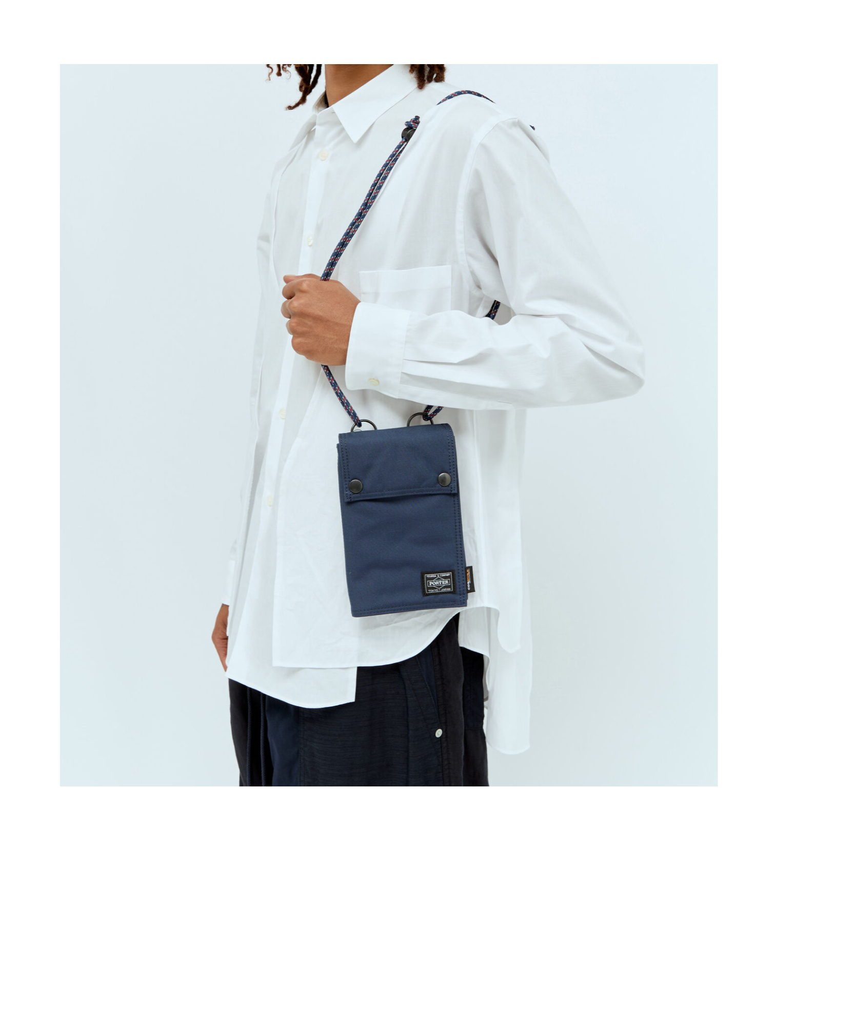 COMME DES GARÇONS COMME DES GARCONS X PORTER FLAP SHOULDER BAG