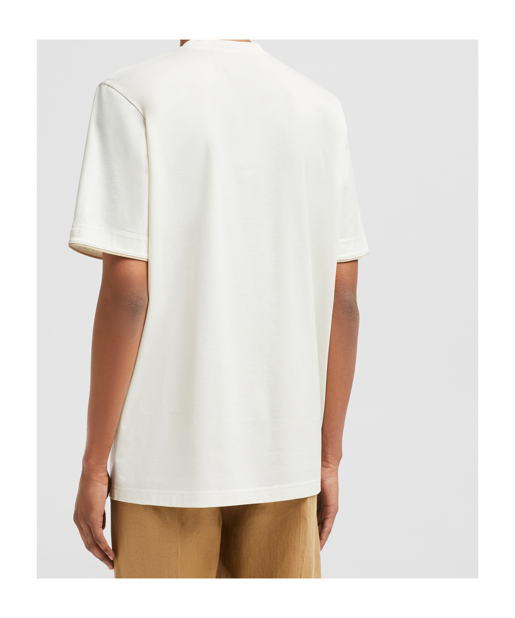Moncler Cotton T-shirt In White