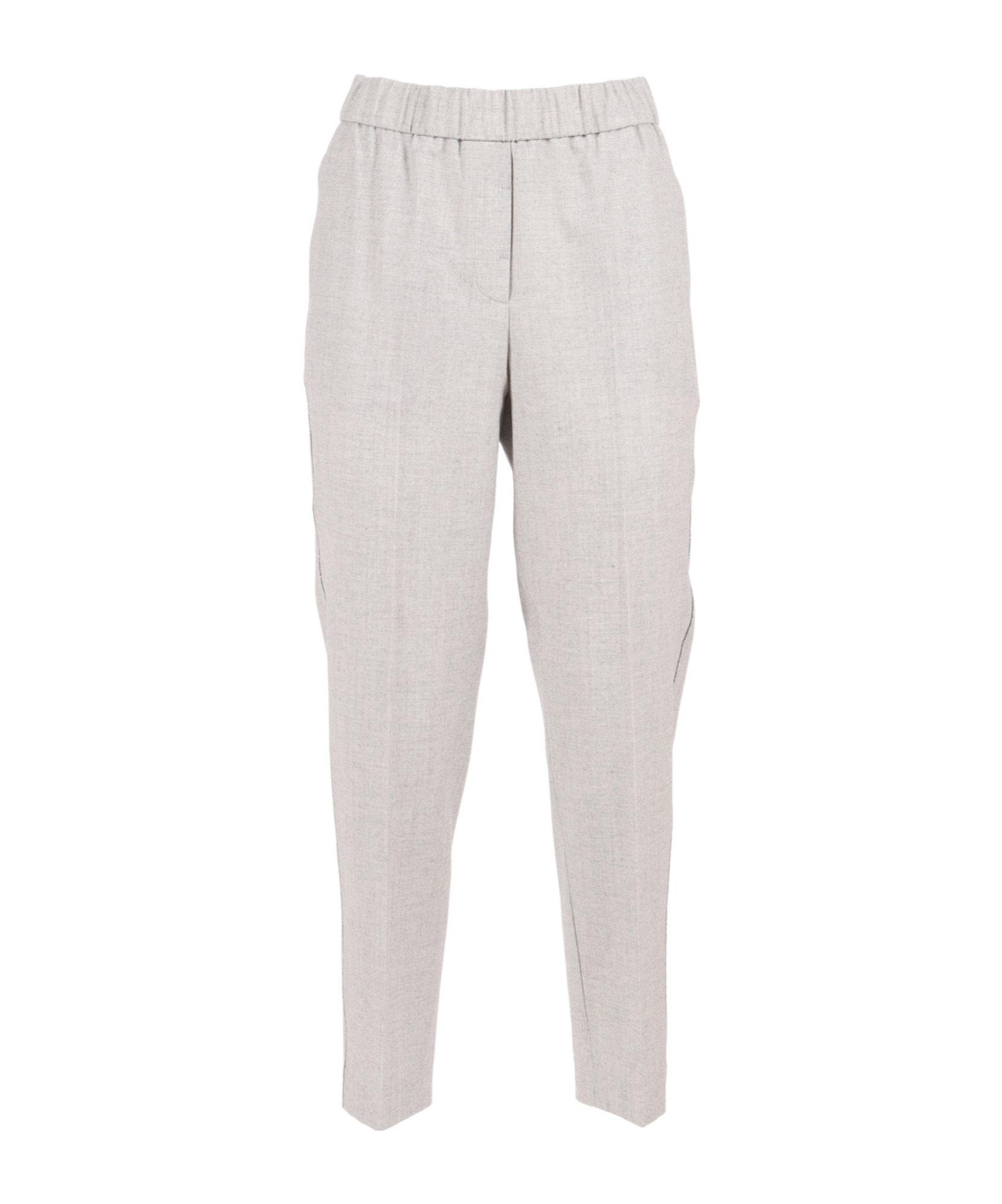 Peserico Straight Leg Trousers With Tailored Fit In Neutral