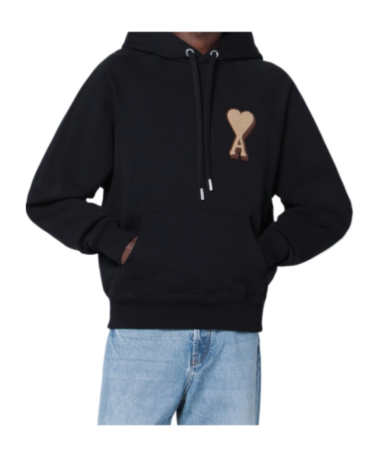 Ami Alexandre Mattiussi Long-sleeved Sweatshirt In Black