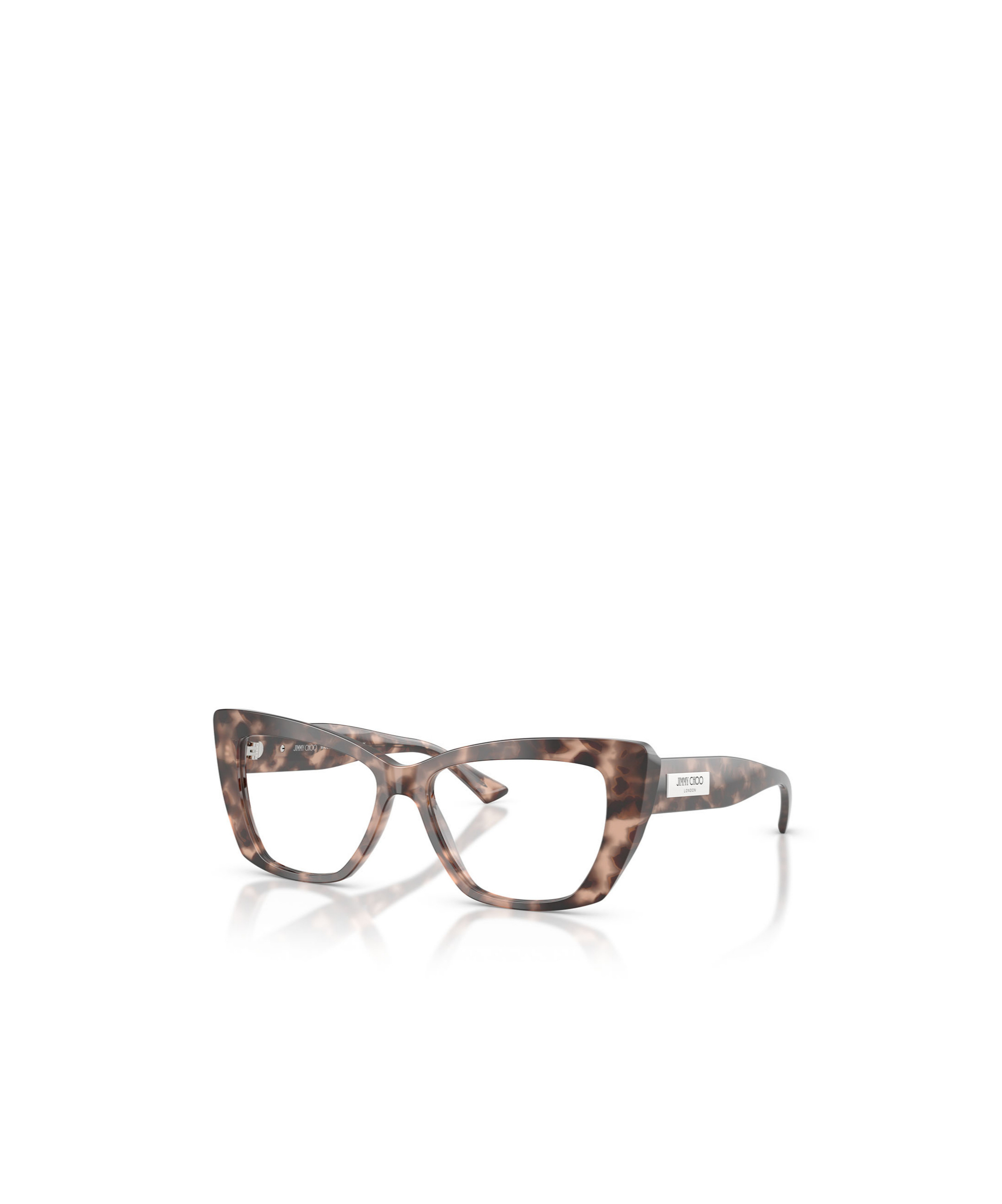 Jimmy Choo Geometric Flat Mirror In Transparent