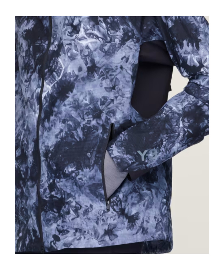 Y-3 Running Jacket In Blue