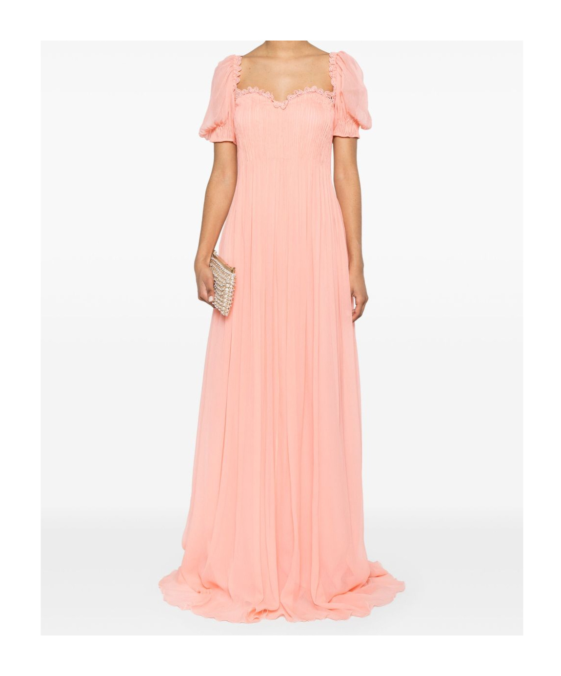 Ermanno Scervino Pleated Maxi Dress