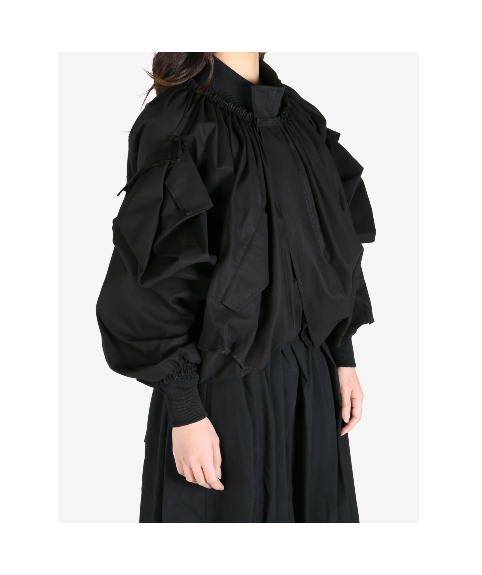 COMME DES GARÇONS DRAPED BLOUSE