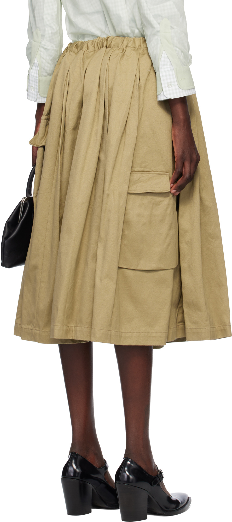 COMME DES GARÇONS ELASTIC WAIST SKIRT