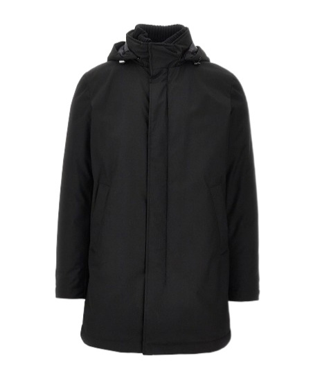 Herno Ew Business Down Jacket In Black
