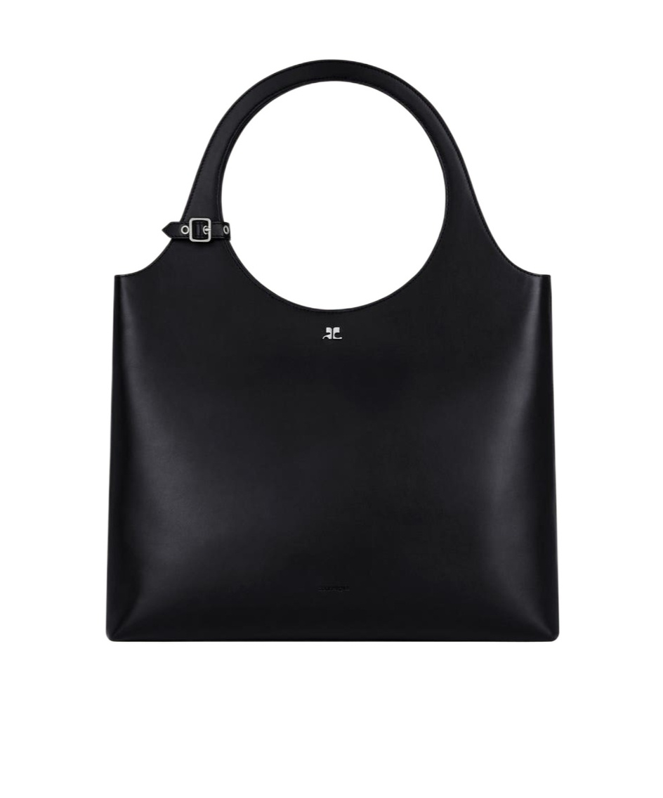 Shop Courrèges Holy Day Tote Bag In Black