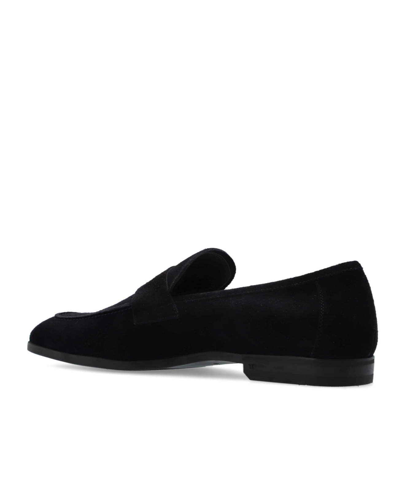 Tom Ford Round Head Loafer Shoes In Black