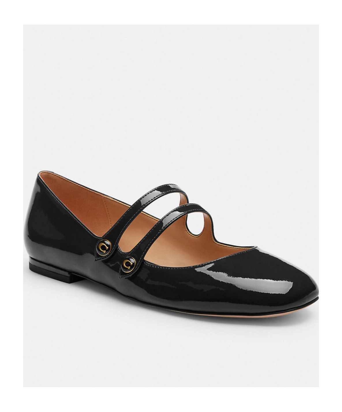 Shop Coach Winley Mary Jane Shoes In Black