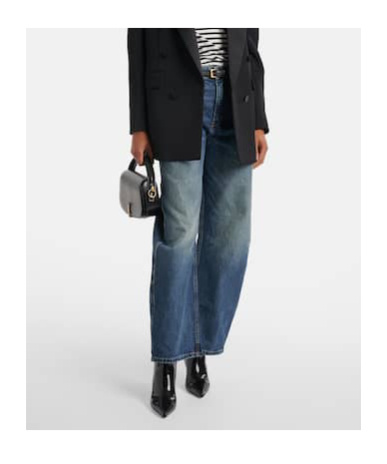 Nili Lotan High-waisted Jeans In Blue