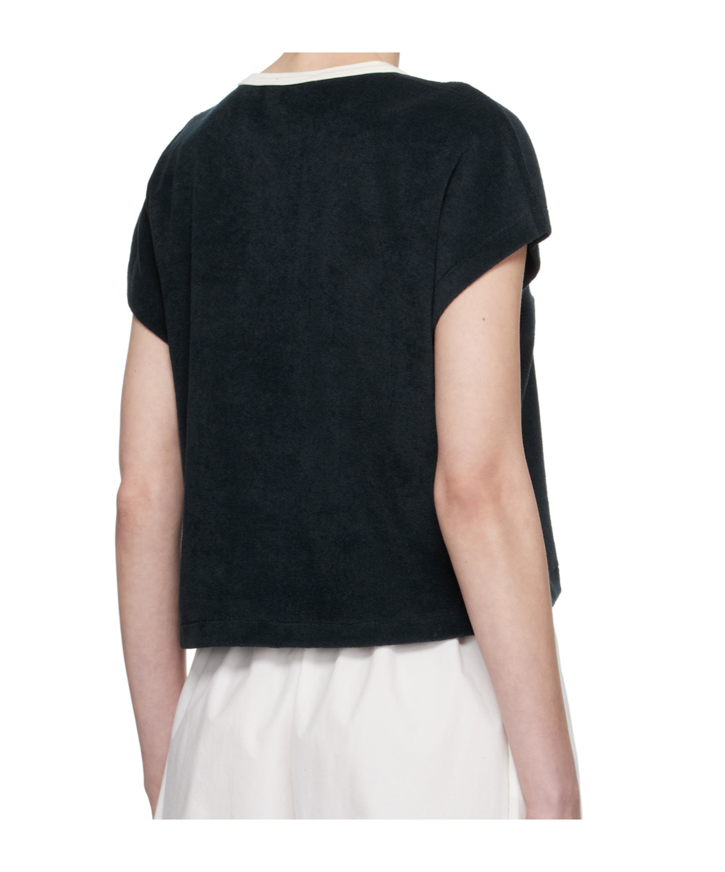 Apc Cap Sleeve T-shirt In Black
