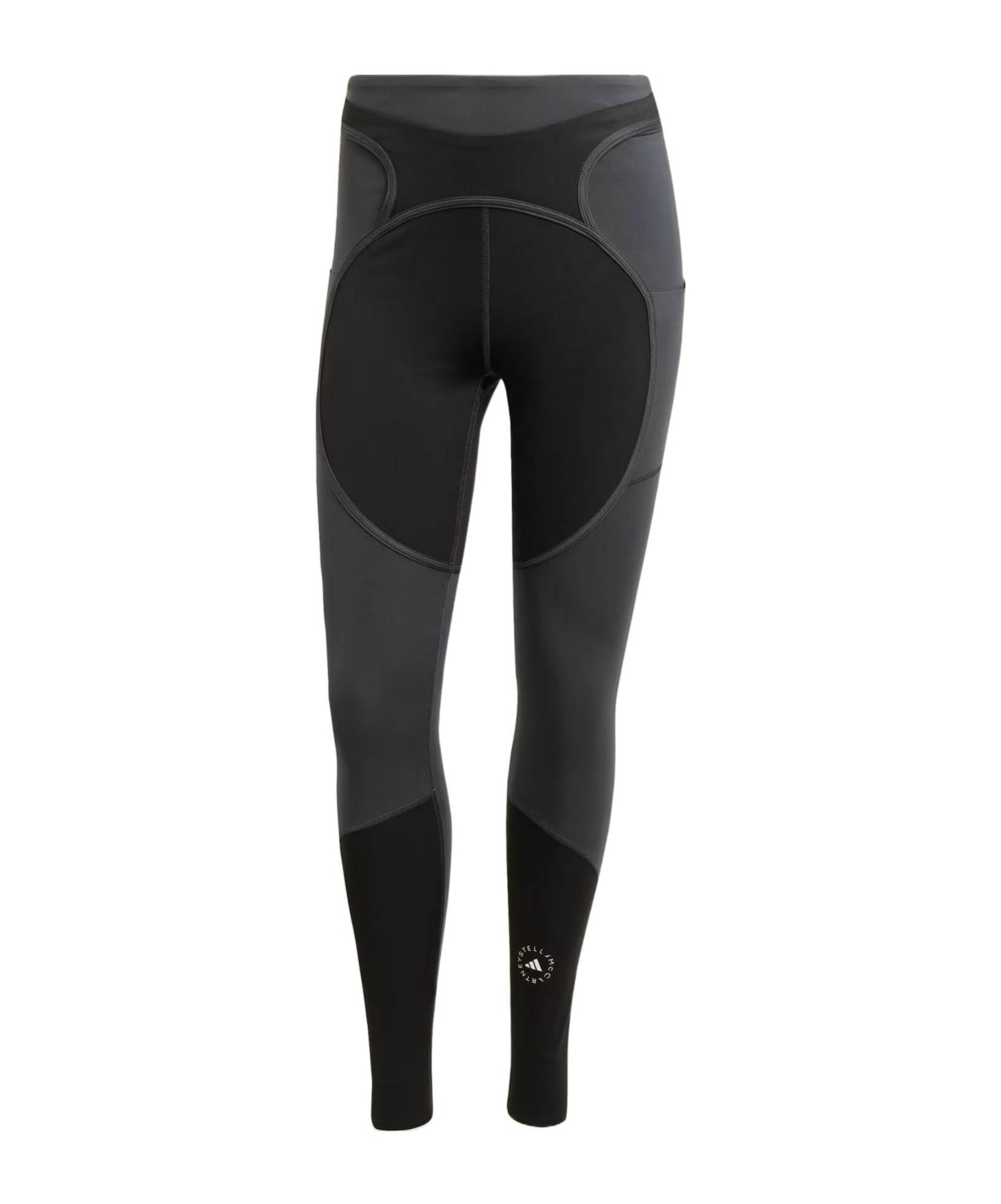 ADIDAS BY STELLA MCCARTNEY COLOUR-BLOCK PERFORMANCE LEGGINGS