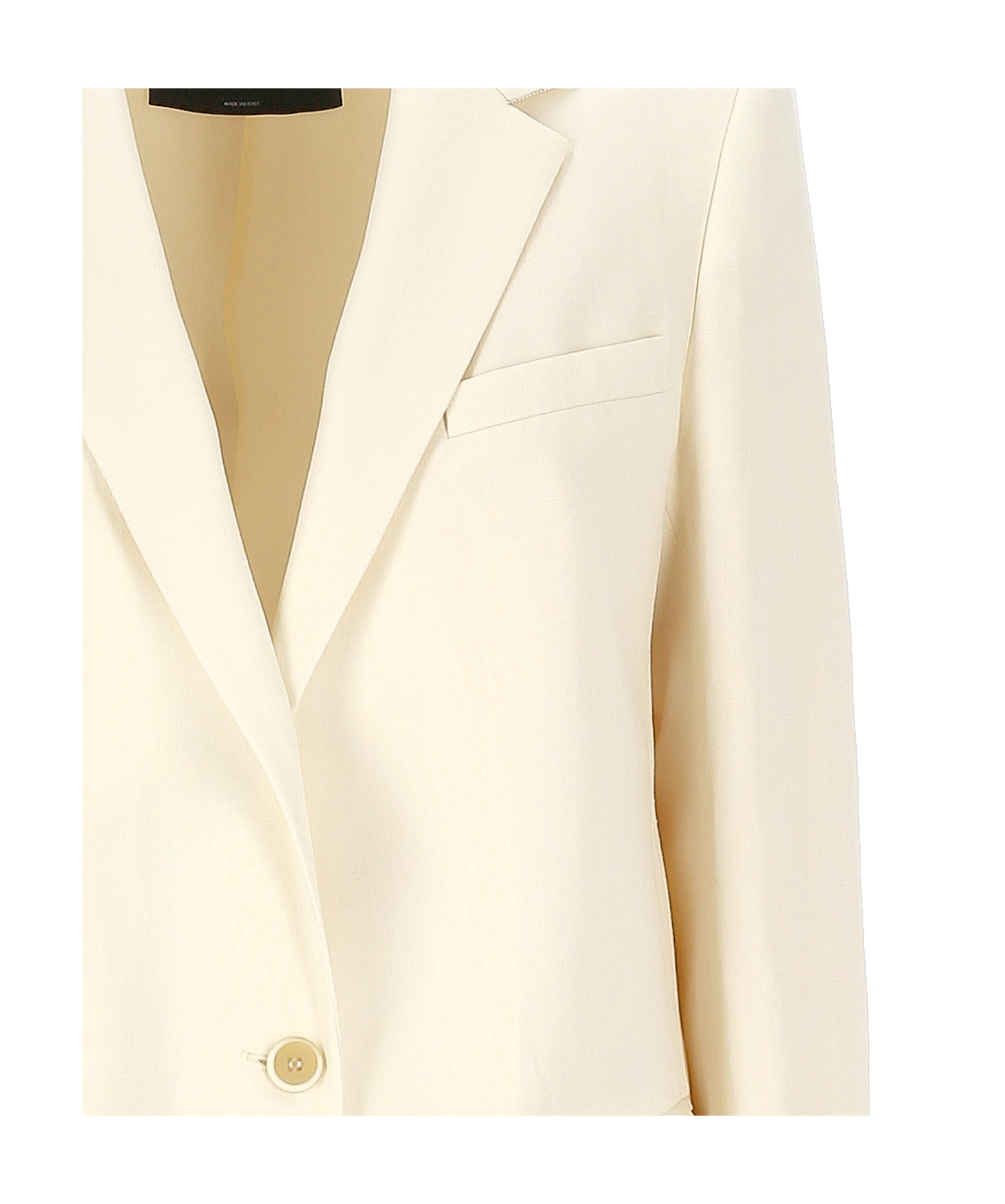 FABIANA FILIPPI FABIANA FILIPPI SINGLE BREASTED LONG SLEEVED JACKET