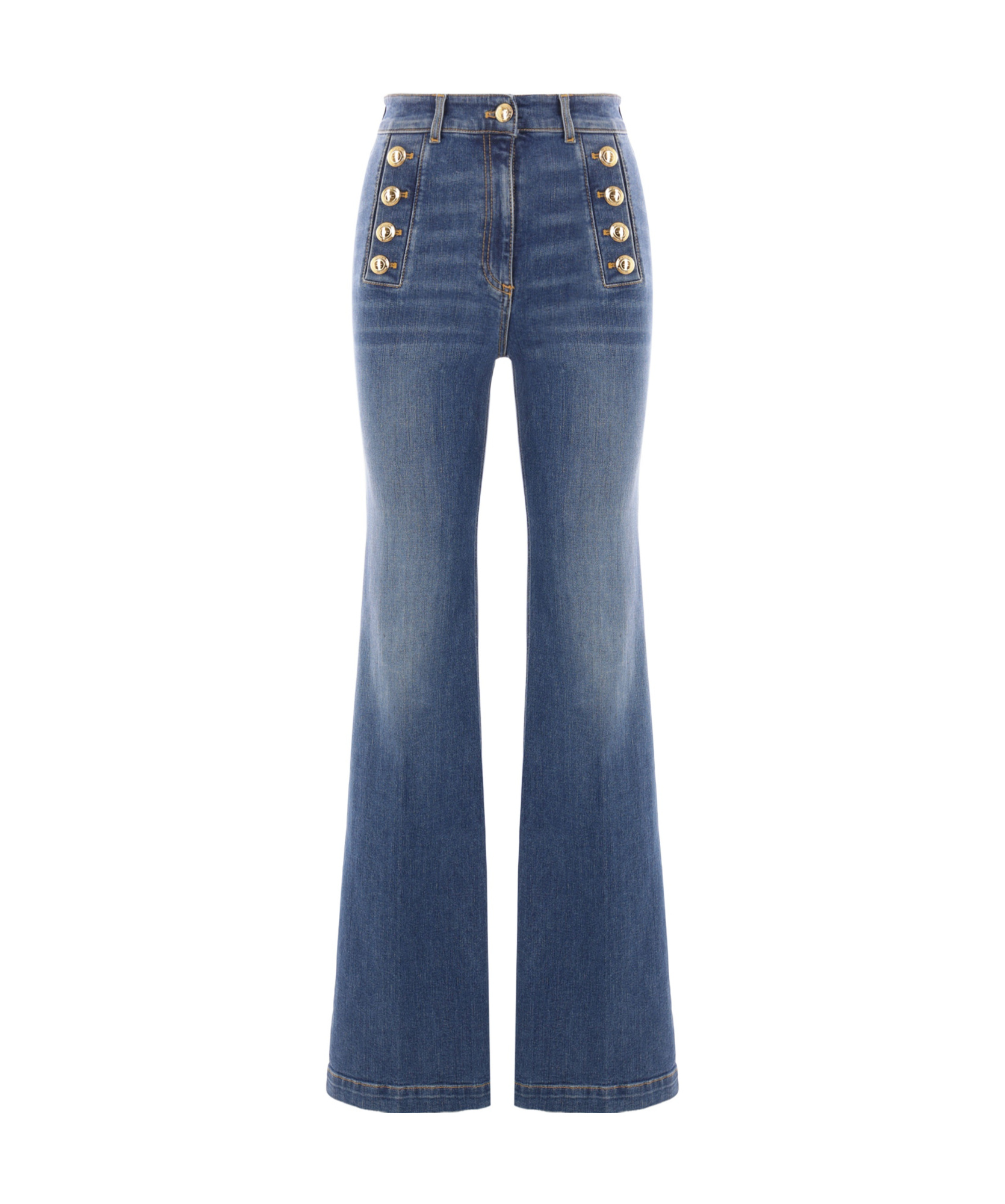 ELISABETTA FRANCHI HIGH-RISE JEANS