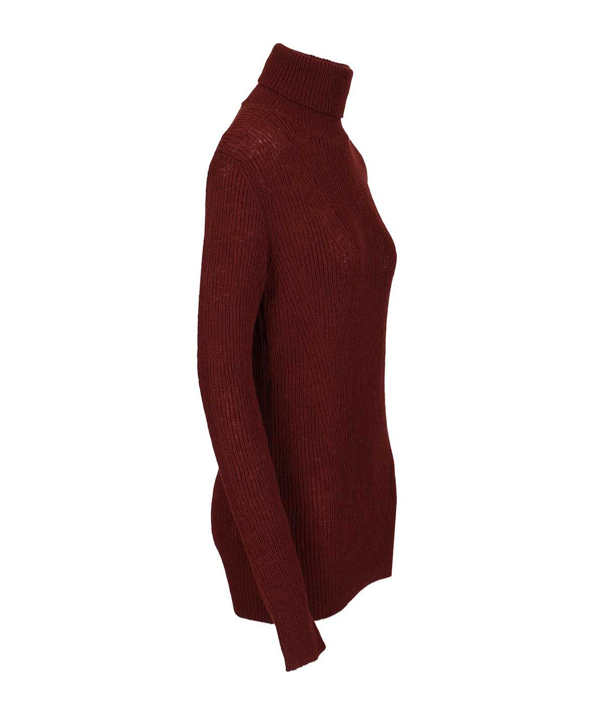 Dries Van Noten Turtleneck Sweater Knitwear Bordeaux In Burgundy