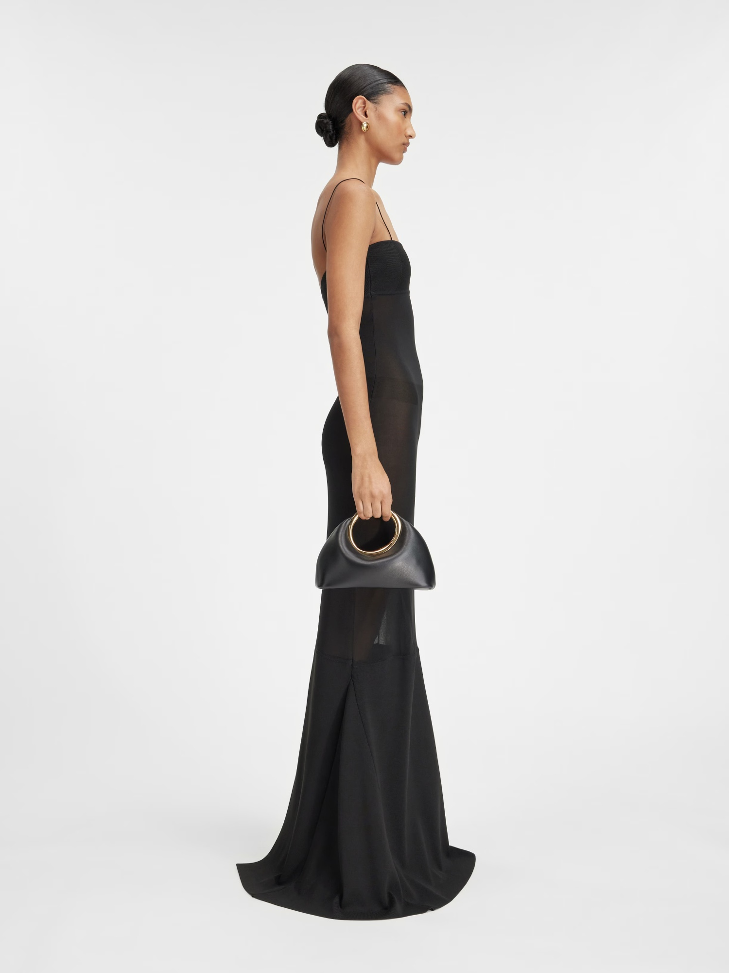 Jacquemus La Robe Fino In Black