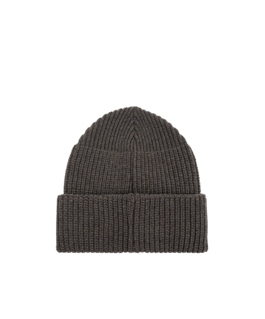 Vivienne Westwood Logo Embroidered Beanie In Gray