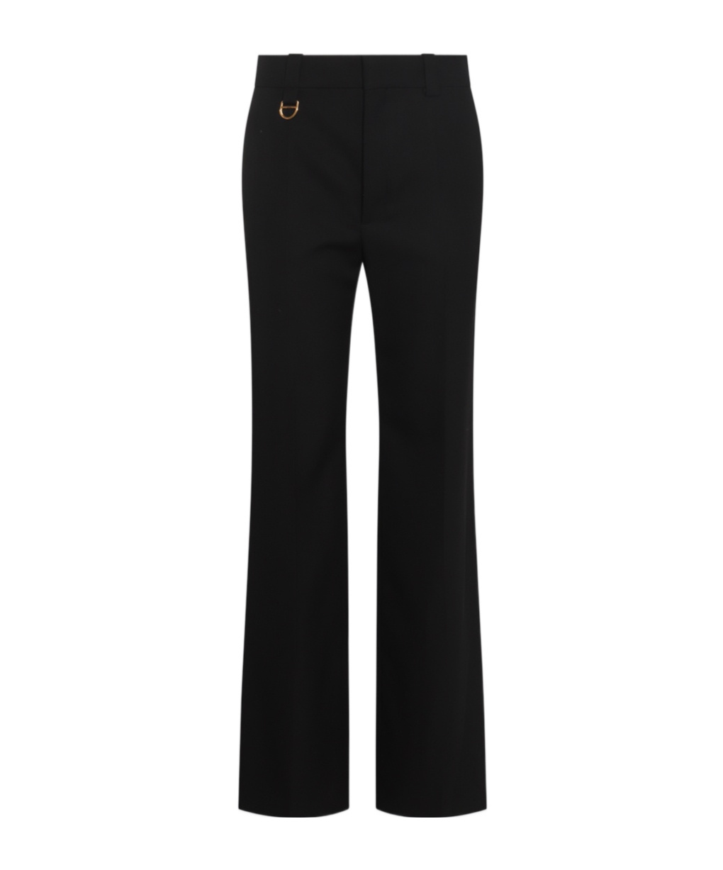 Chloé Belt-loop Casual Pants In Black