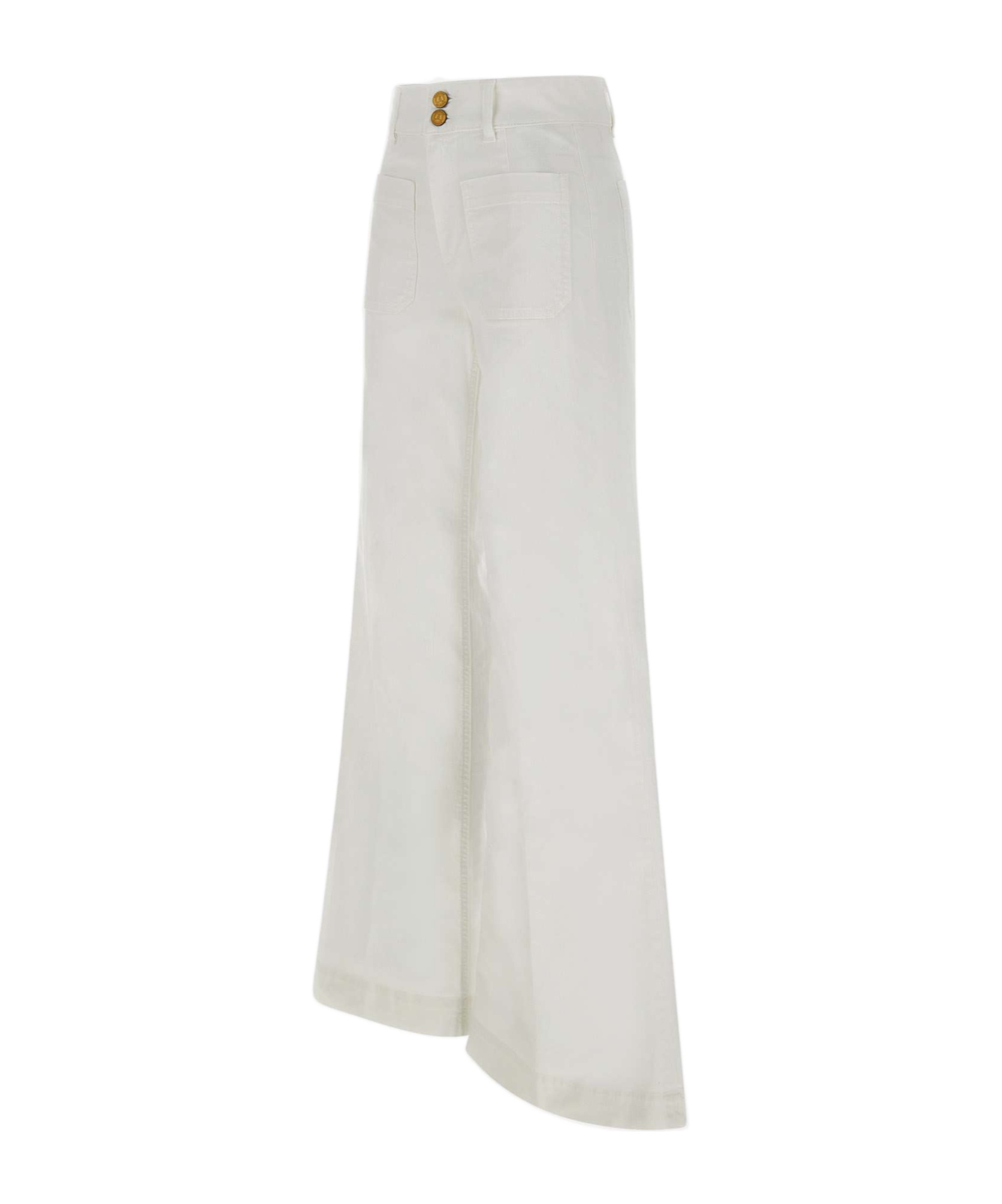 The Seafarer Belt-loop Jeans In White