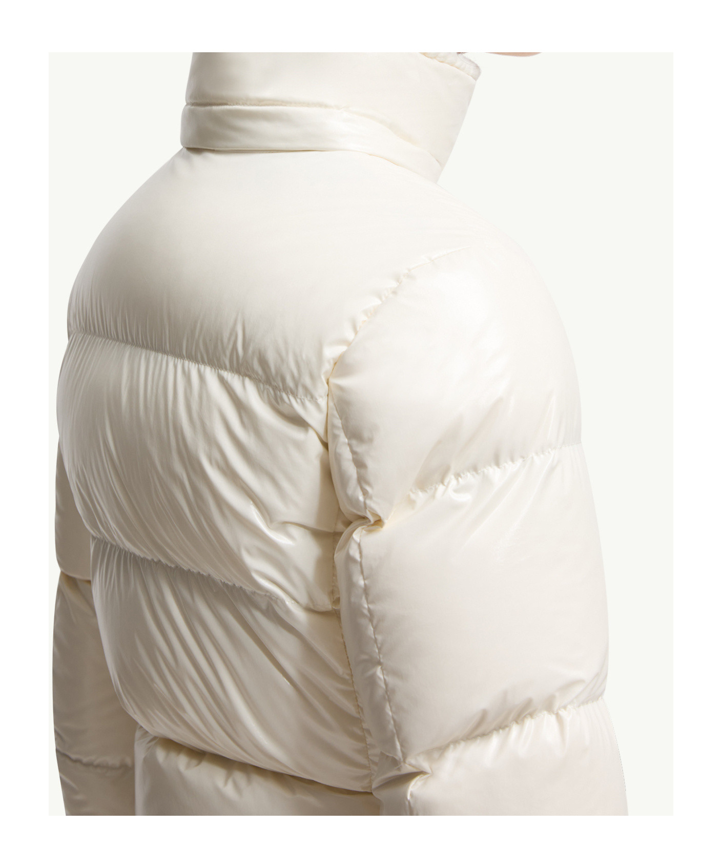 Moncler Long Sleeve Down Jacket In White
