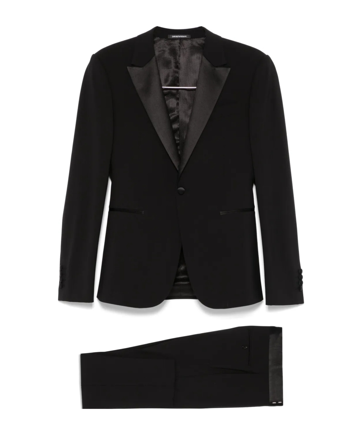 Emporio Armani Dinner Suit In Black
