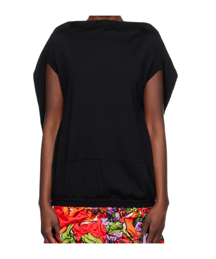 COMME DES GARÇONS BOAT NECK SWEATER 