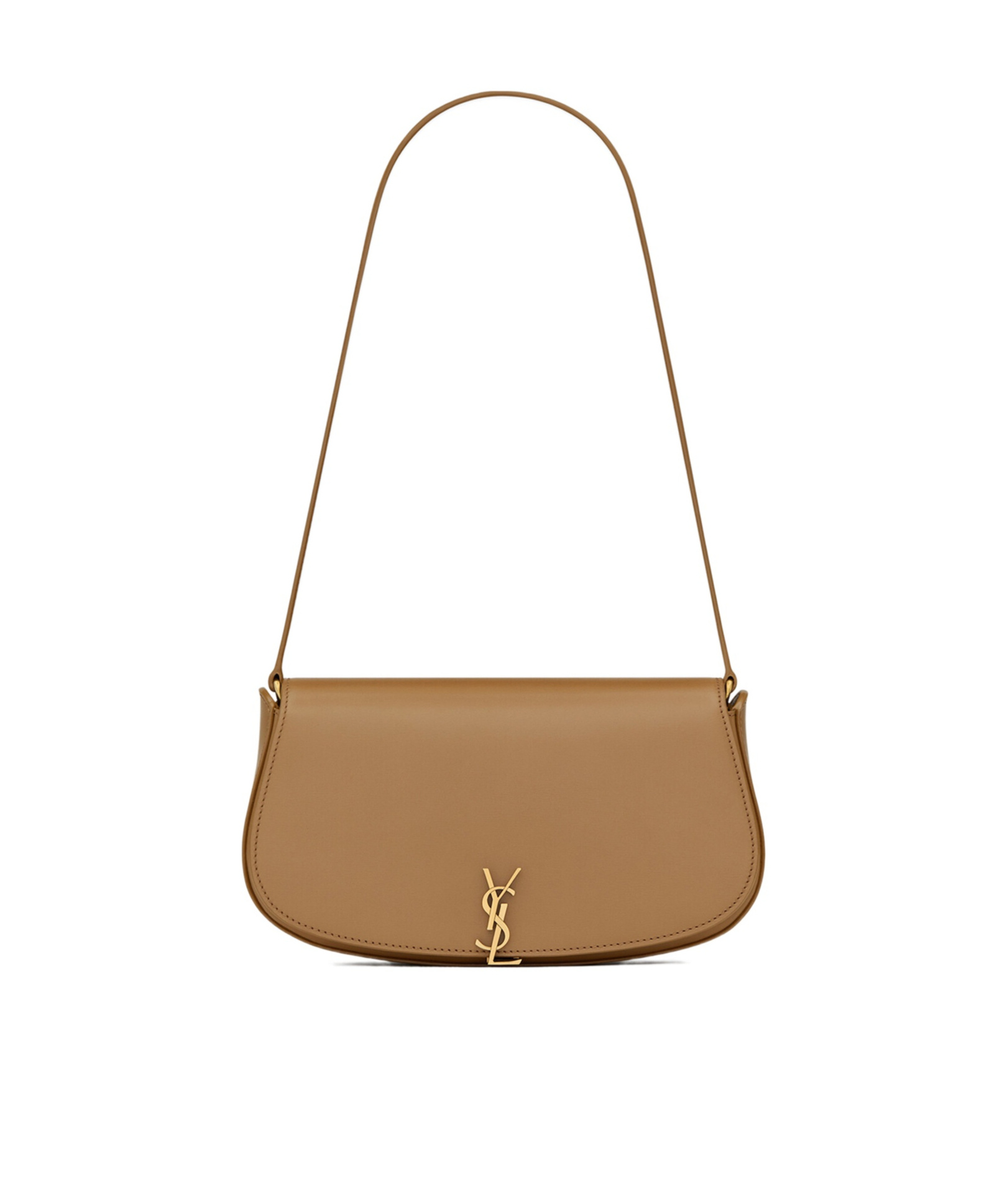 Saint Laurent Mini Voltaire Shoulder Bag In Brown