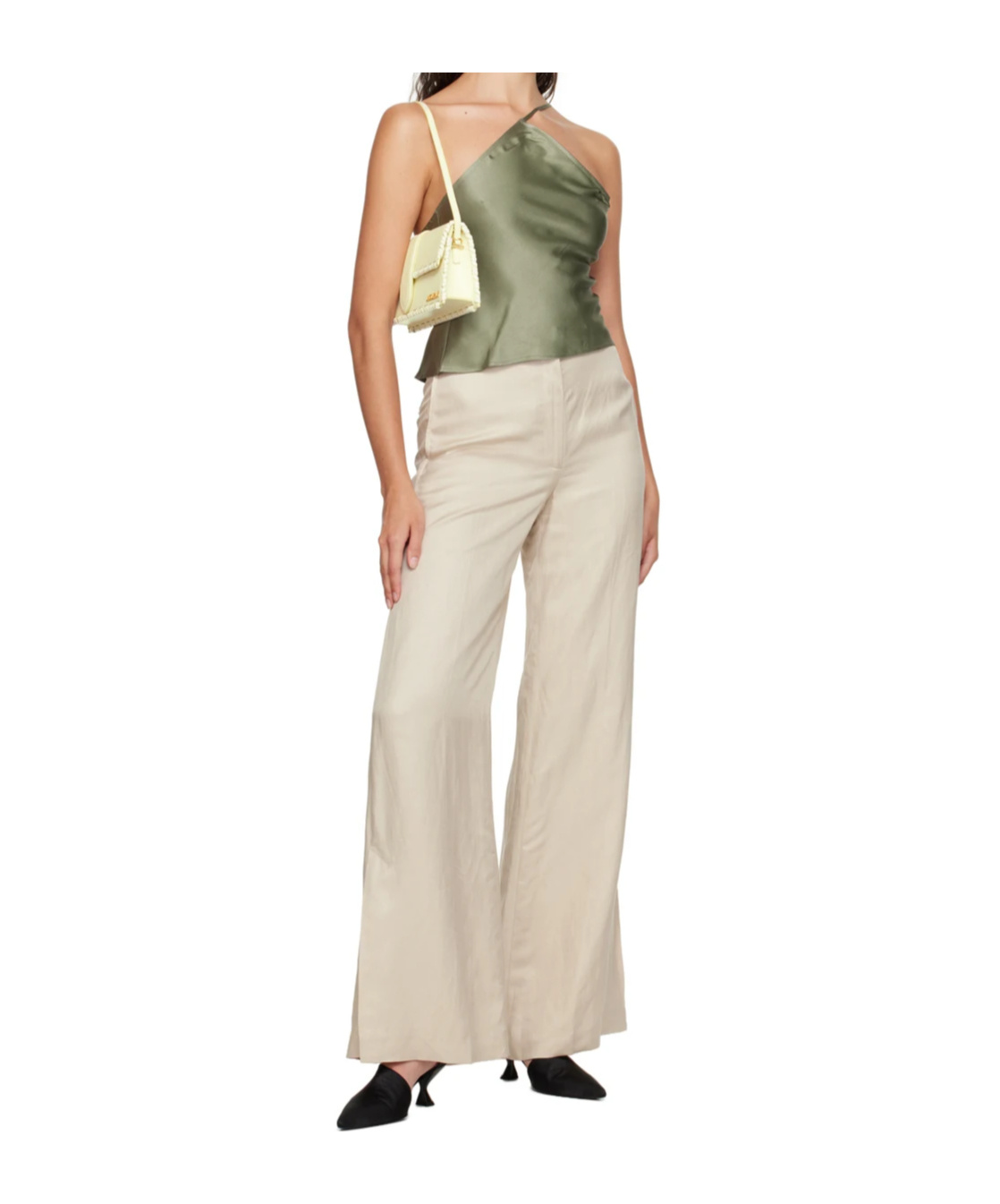ANINE BING LYRA HIGH-RISE CASUAL PANTS