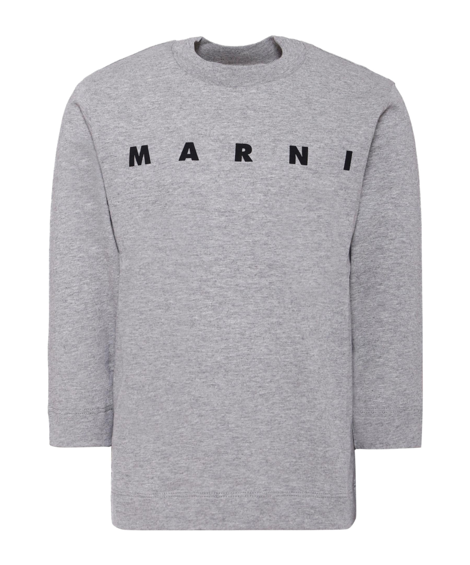 Marni Kids' Long-sleeved T-shirt In Gray
