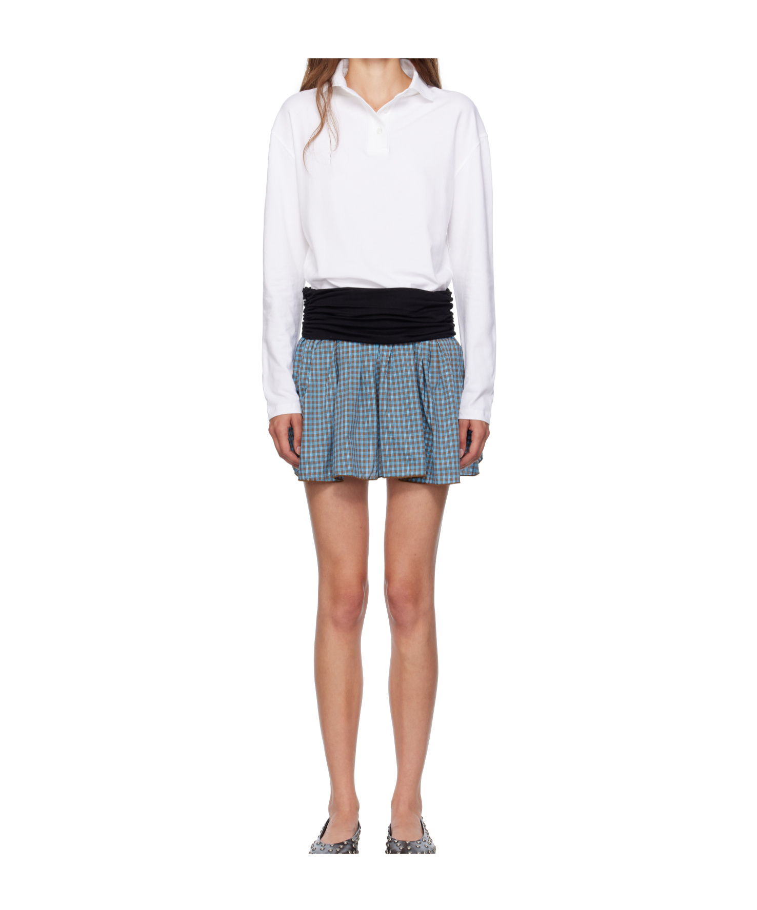 Gimaguas White Chico Minidress In White