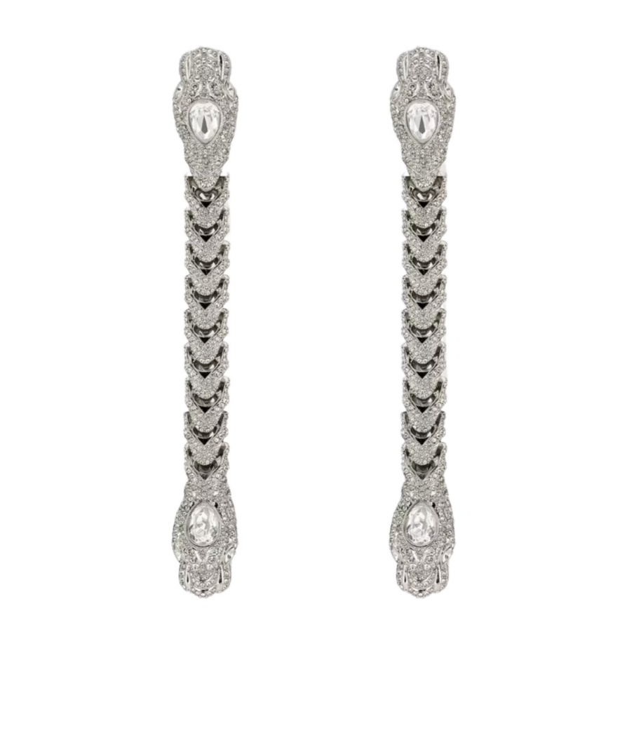 Gucci Dionysus Earrings In Silver