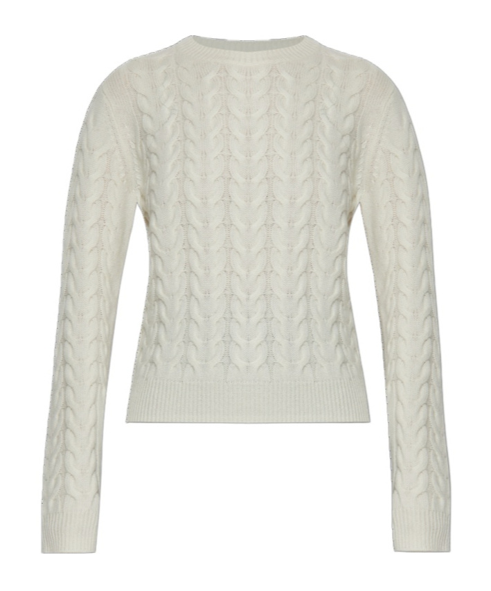 Max Mara Long-sleeved Sweater In Neutral