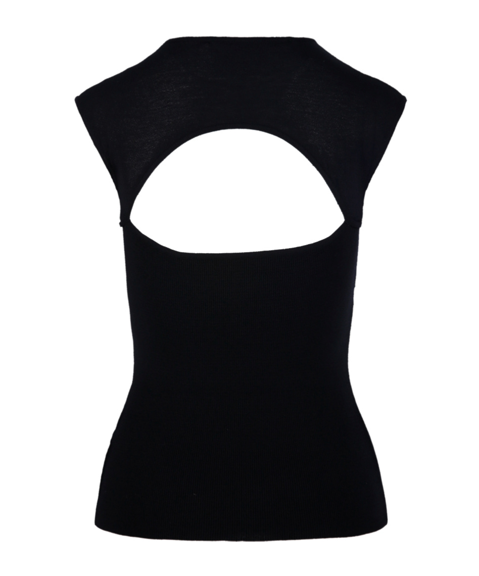 FEDERICA TOSI FEDERICA TOSI CUT-OUT SLEEVELESS TOP