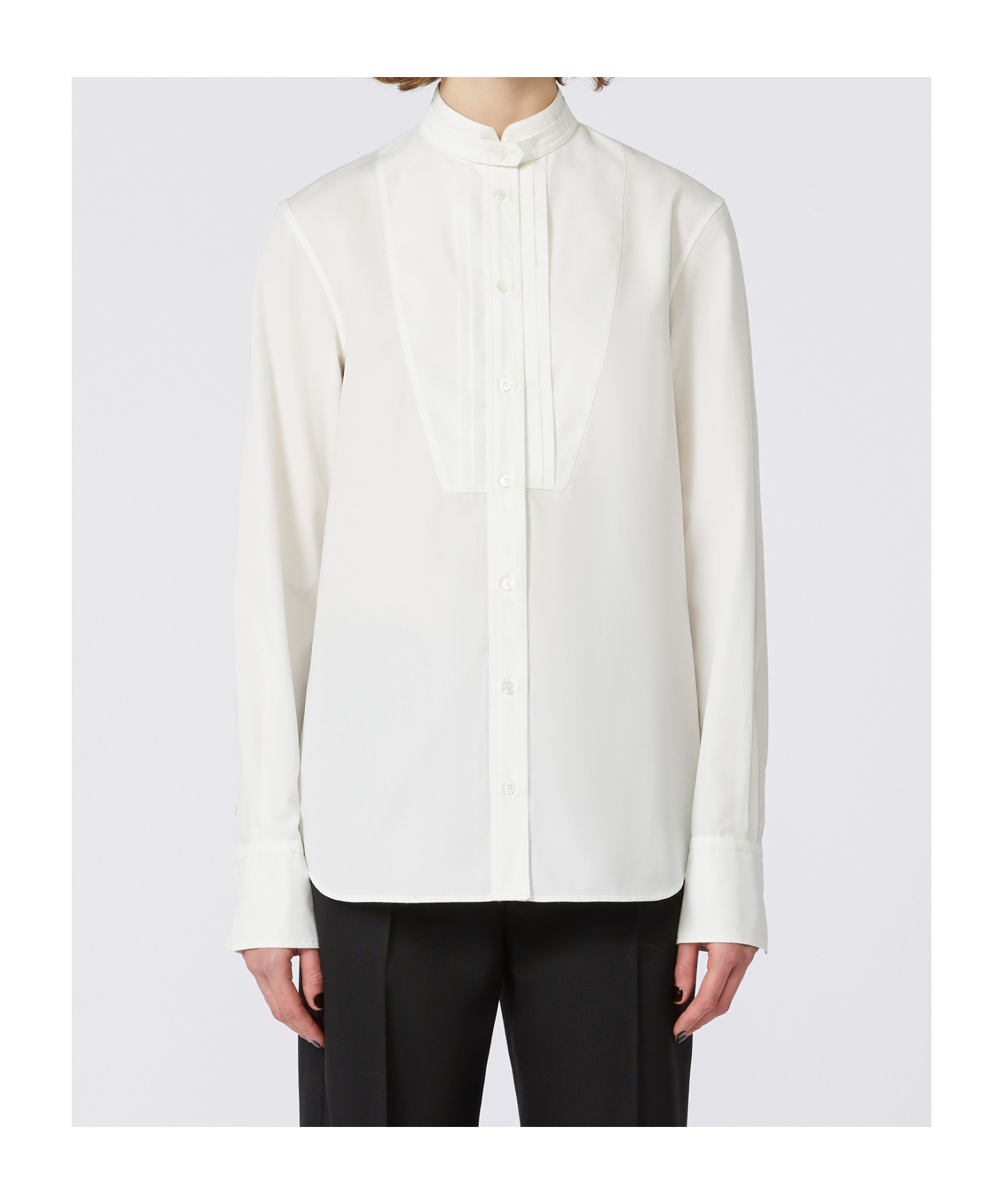 Weekend Max Mara Long Sleeve Shirt In White
