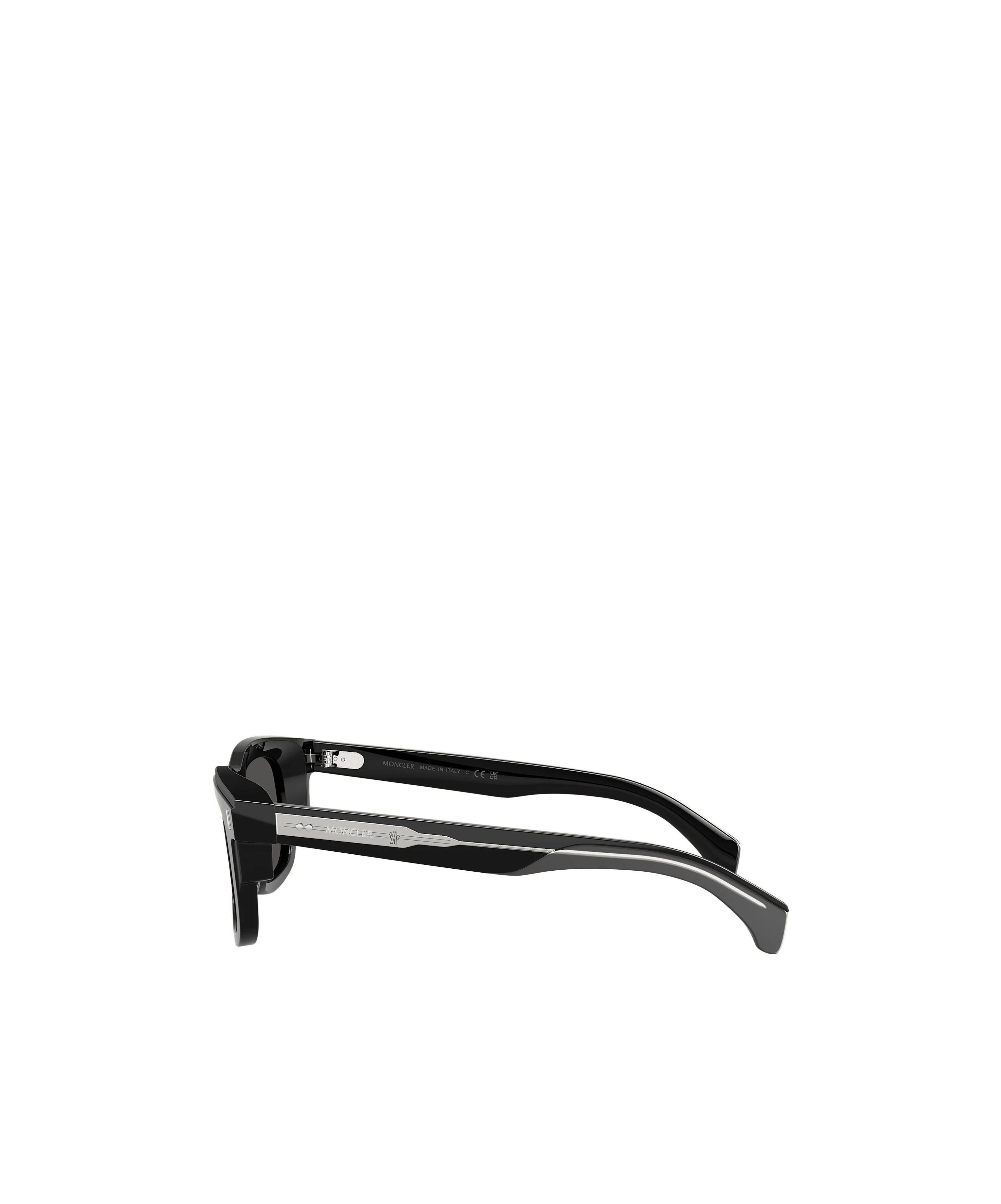 MONCLER MONCLER EYEWEAR RECTANGULAR FRAME SUNGLASSES