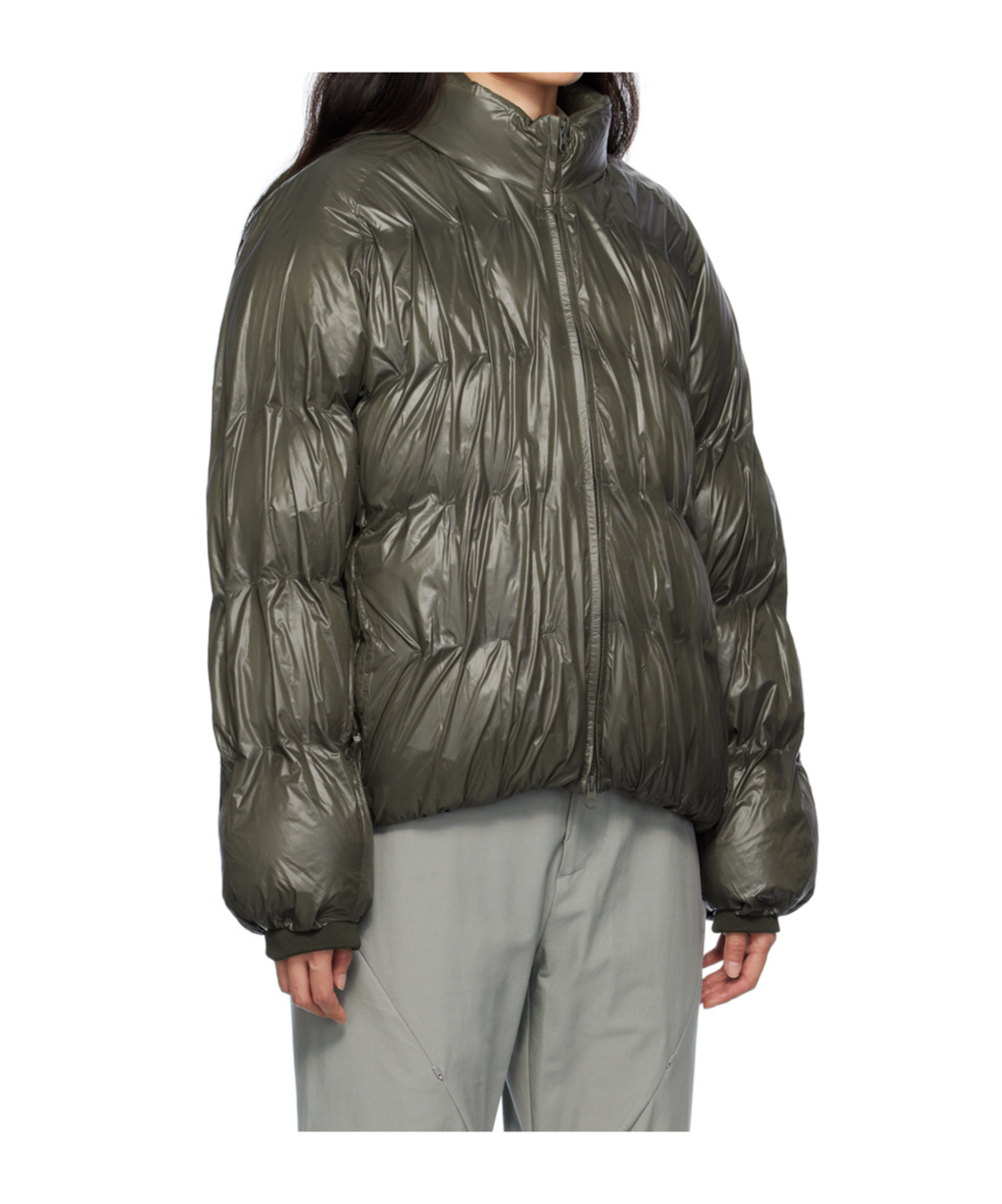 Shop Post Archive Faction (paf) Stand Collar Down Jacket