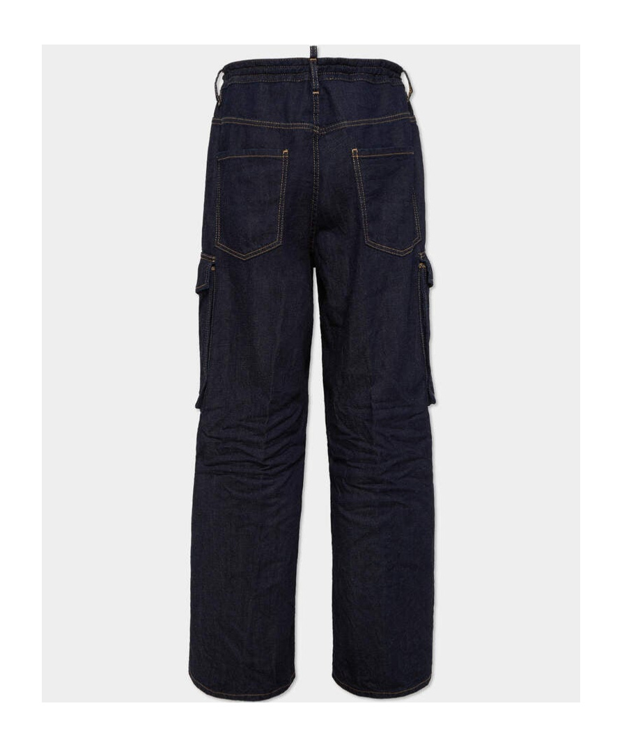 Shop Dsquared2 Straight-leg Cargo Jeans