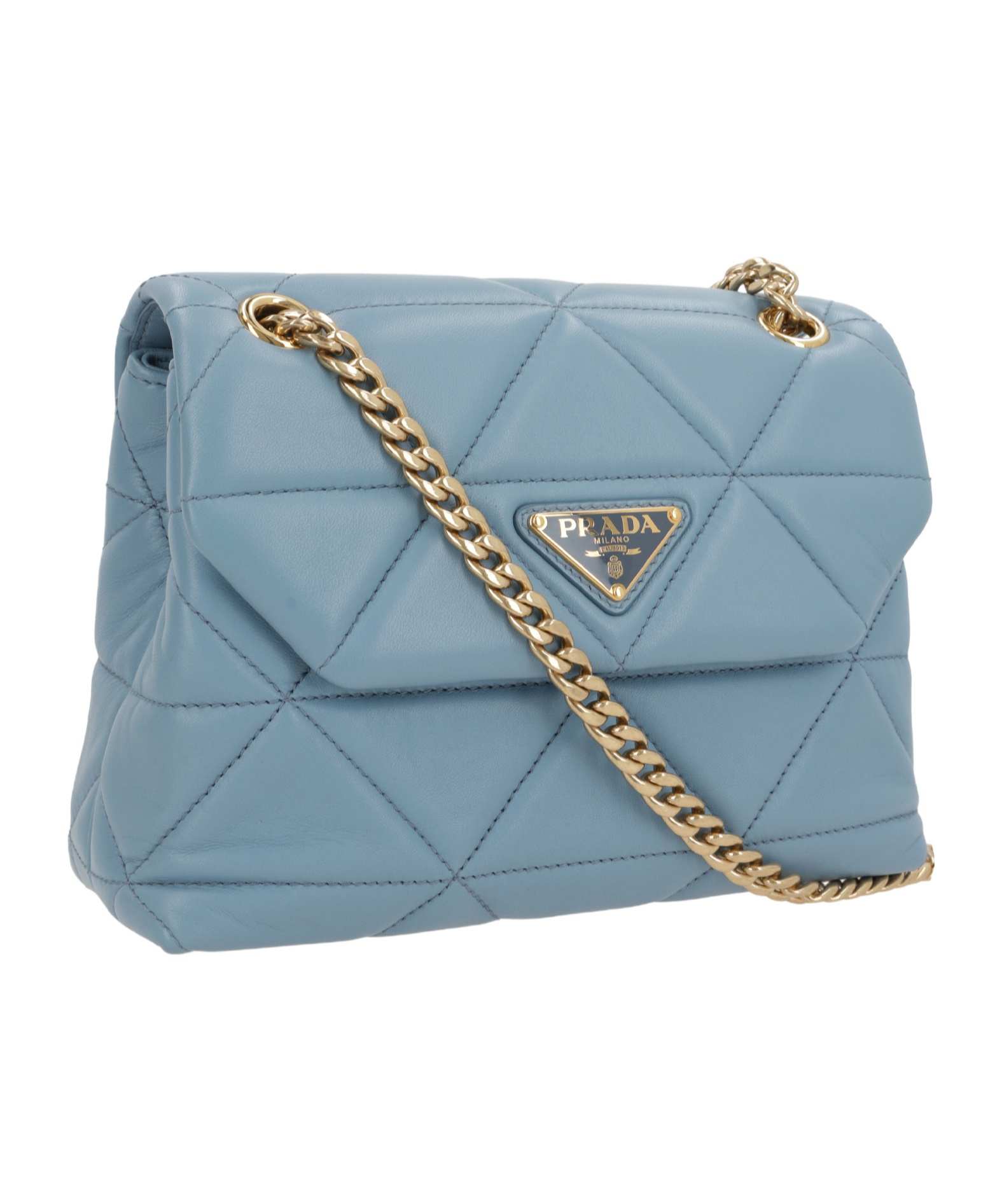 Prada Spectrum Shoulder Bag In Blue
