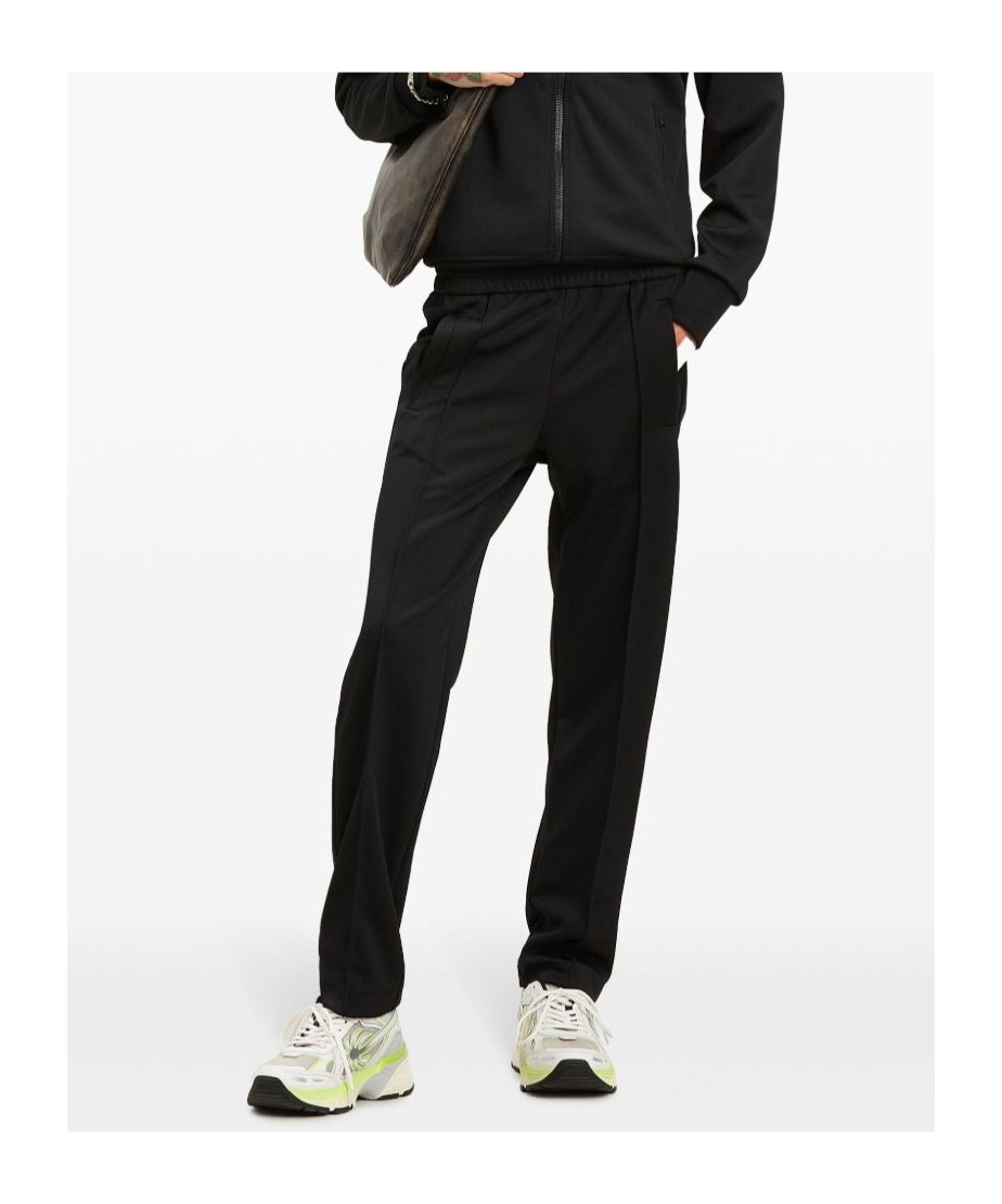Palm Angels Elastic Waist Sweatpants In Black