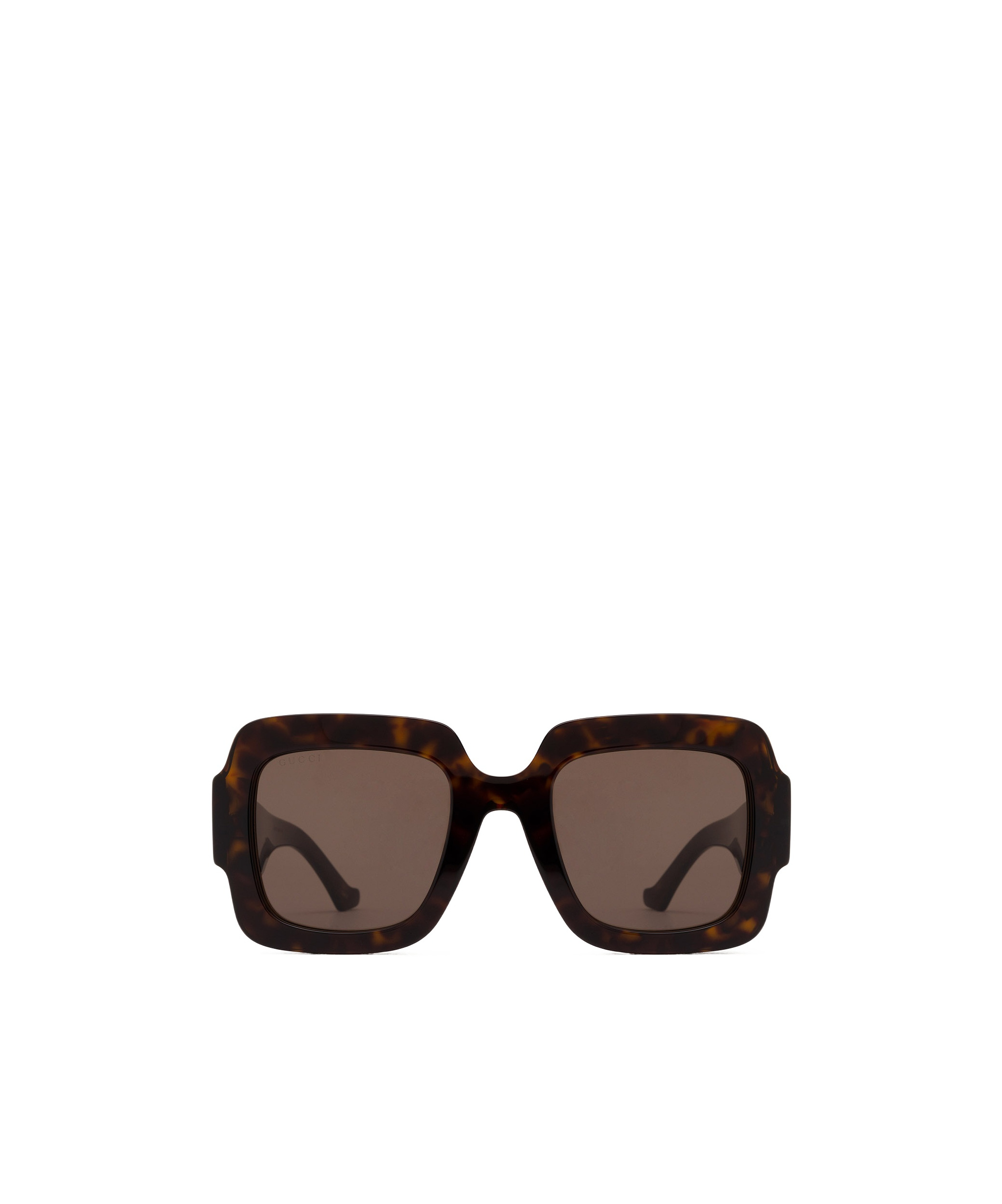 Gucci Double G Square-frame Sunglasses In Green