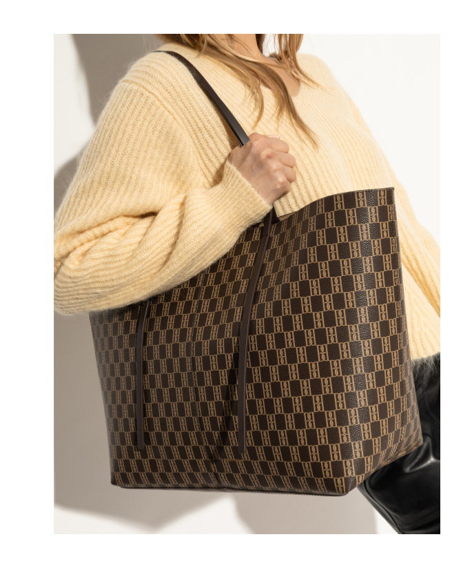 Shop By Malene Birger Abi Tote Bag In Black