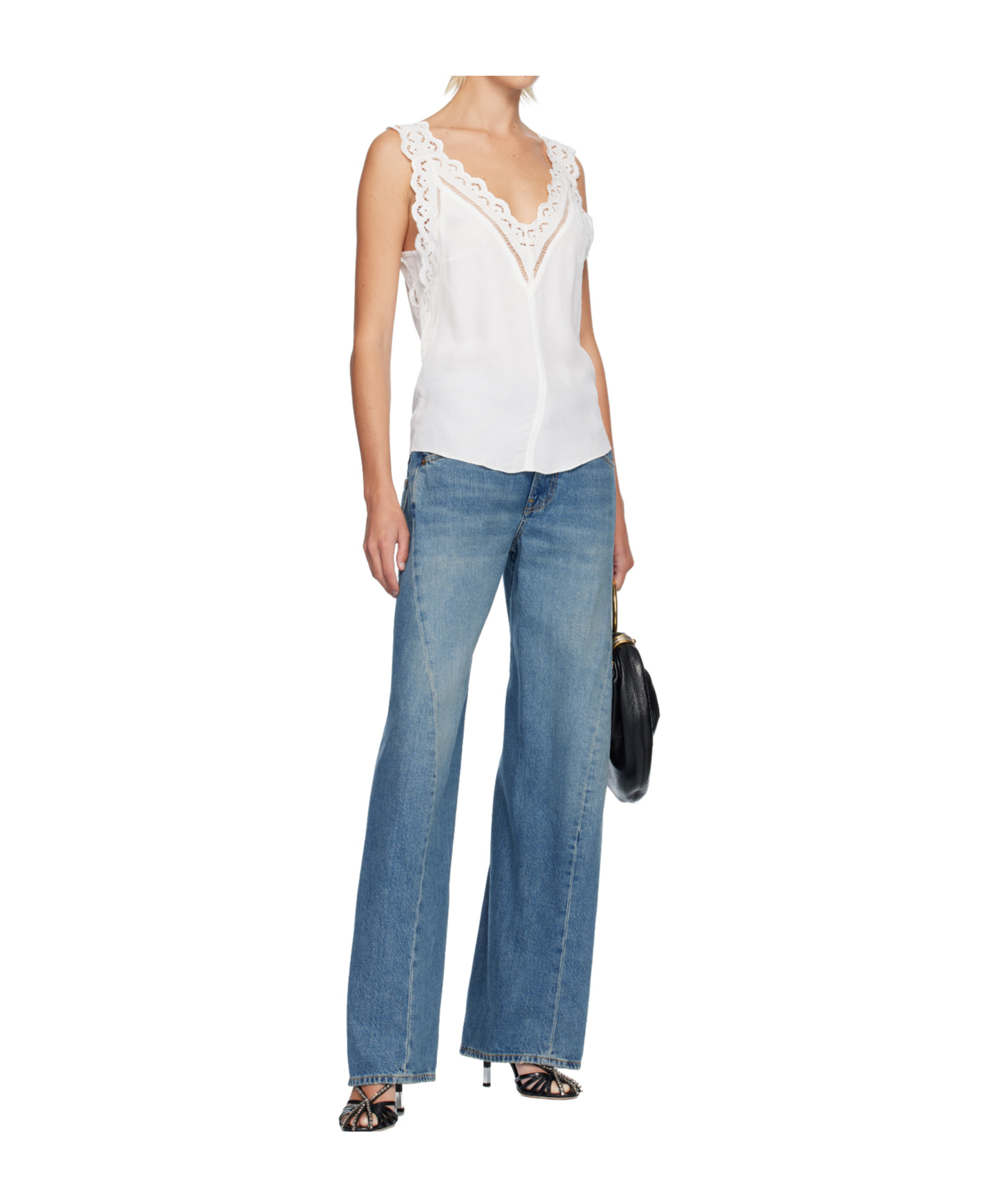 Isabel Marant Fradela Vest In White