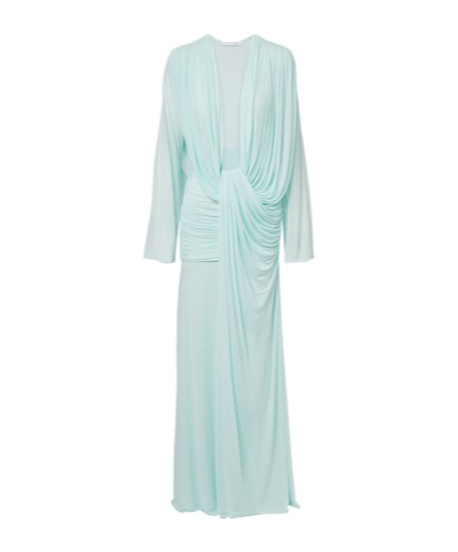 CHRISTOPHER ESBER RIPPLE DRAPED GOWN