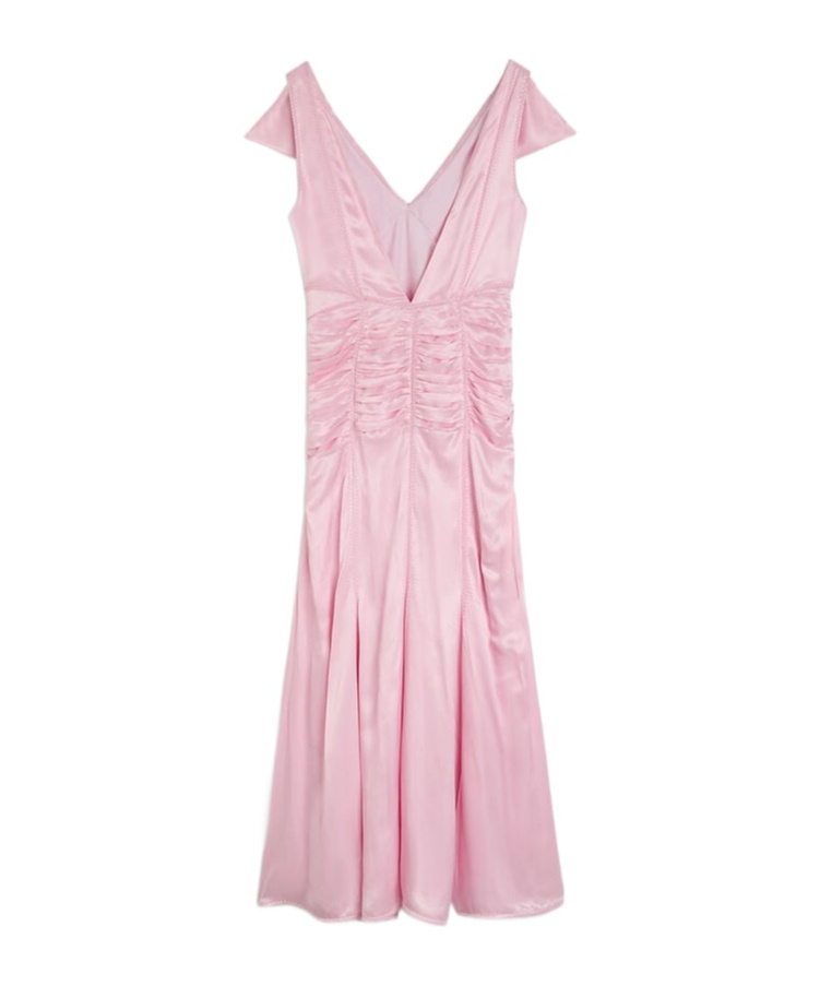 Jil Sander Pleat-detail Midi Dress