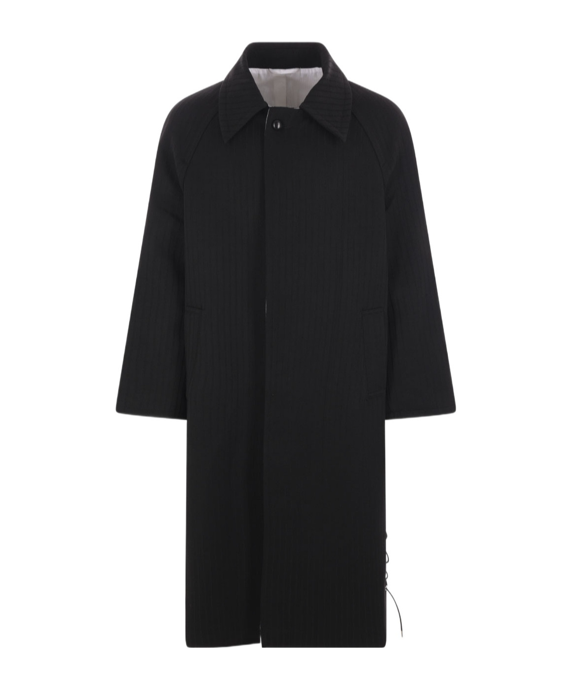 Namacheko Long-sleeved Coat In Black