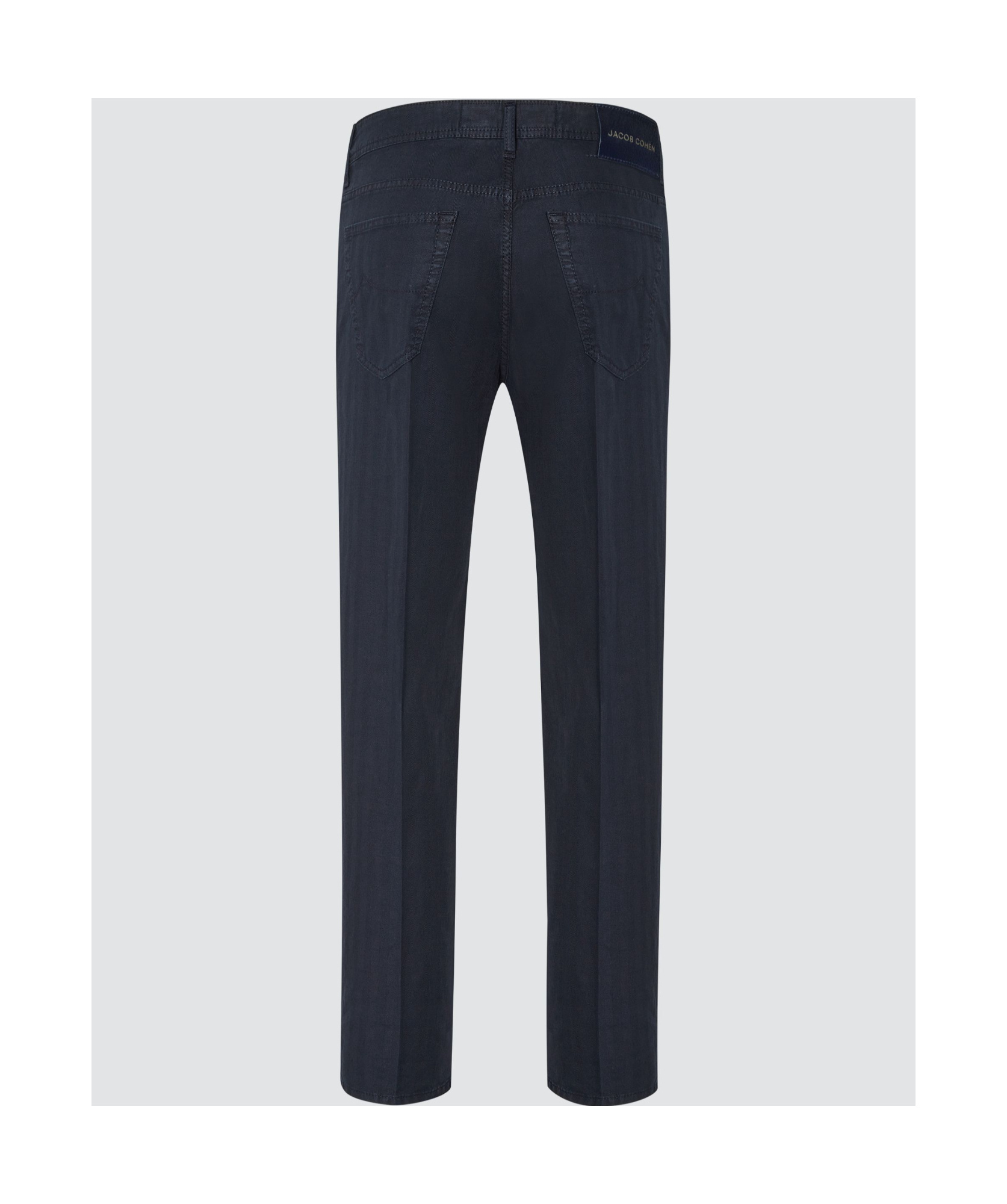 Jacob Cohen Herringbone Jeans In Black