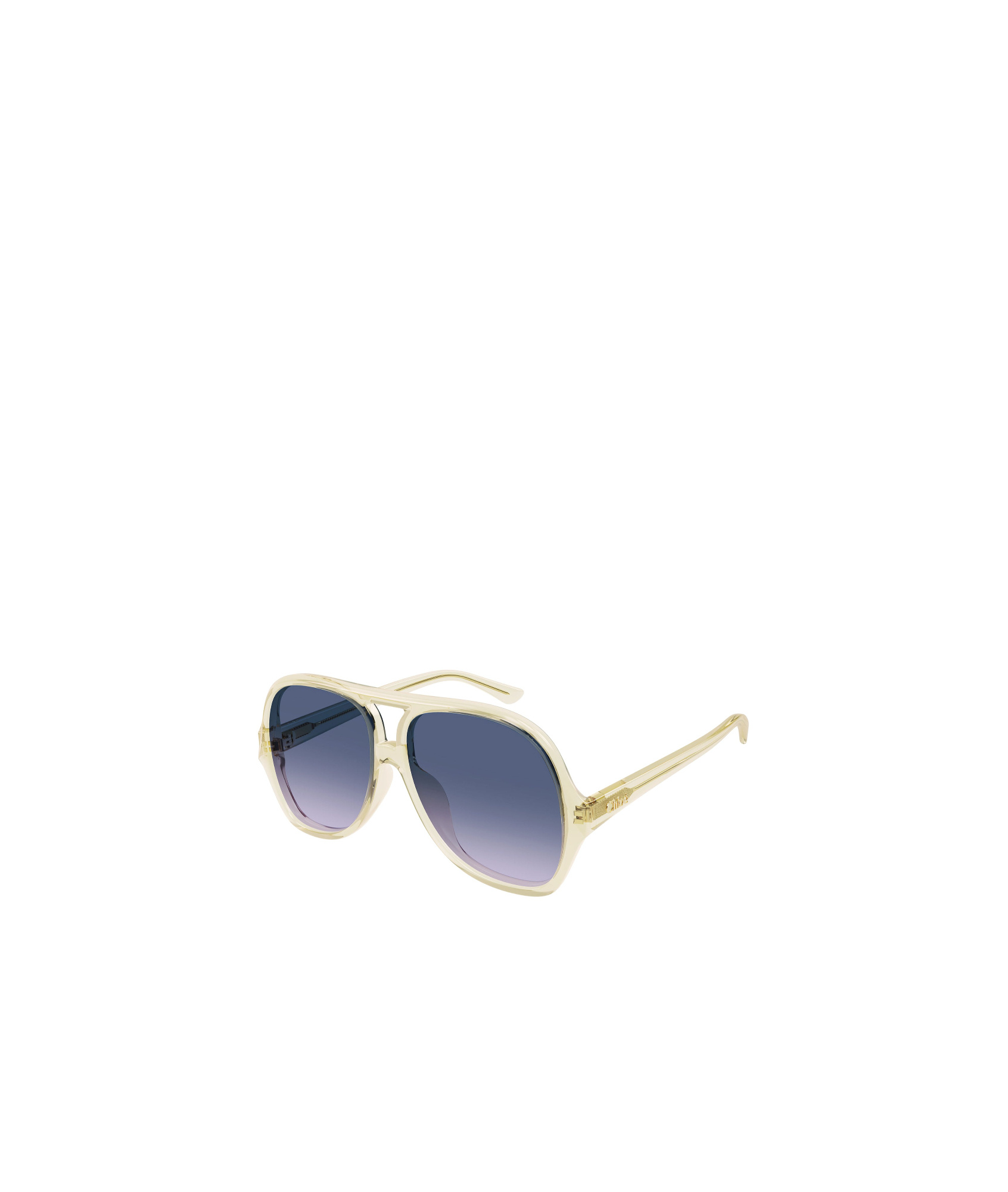 Chloé Pilot-frame Sunglasses In Blue