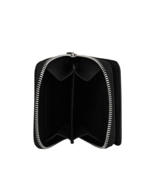 Vivienne Westwood Medium Zip Wallet In Black