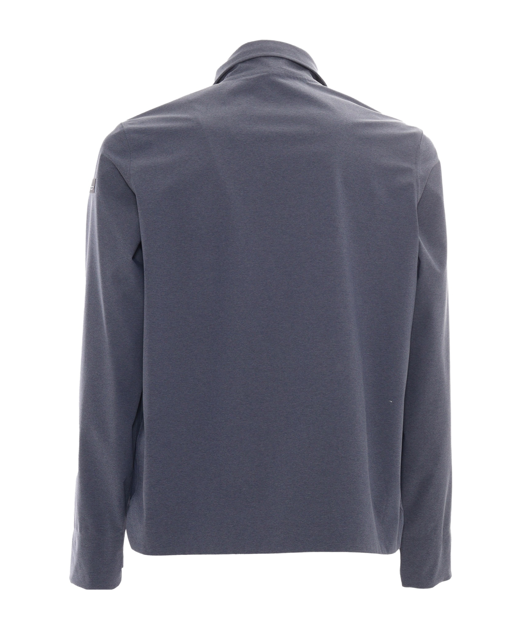 Rrd Terzilight Overshirt With Classic Collar In Black